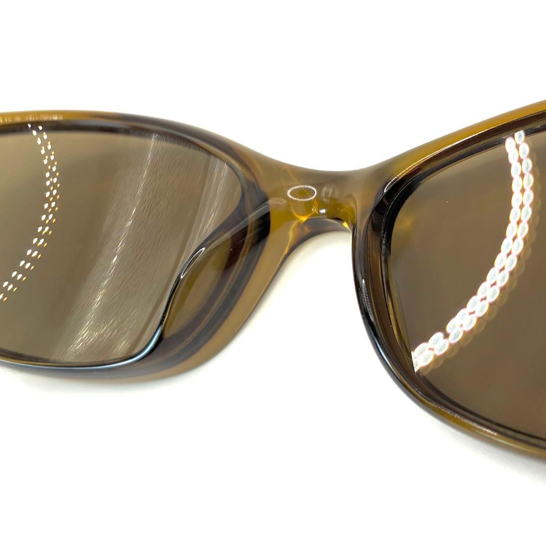 【極美品】GUCCI グッチ　オーバル　サングラス　スクエアG クリアフレーム