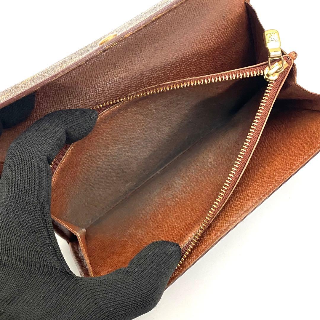 ルイヴィトン モノグラム ポシェットポルトモネクレディ 長財布 M61723