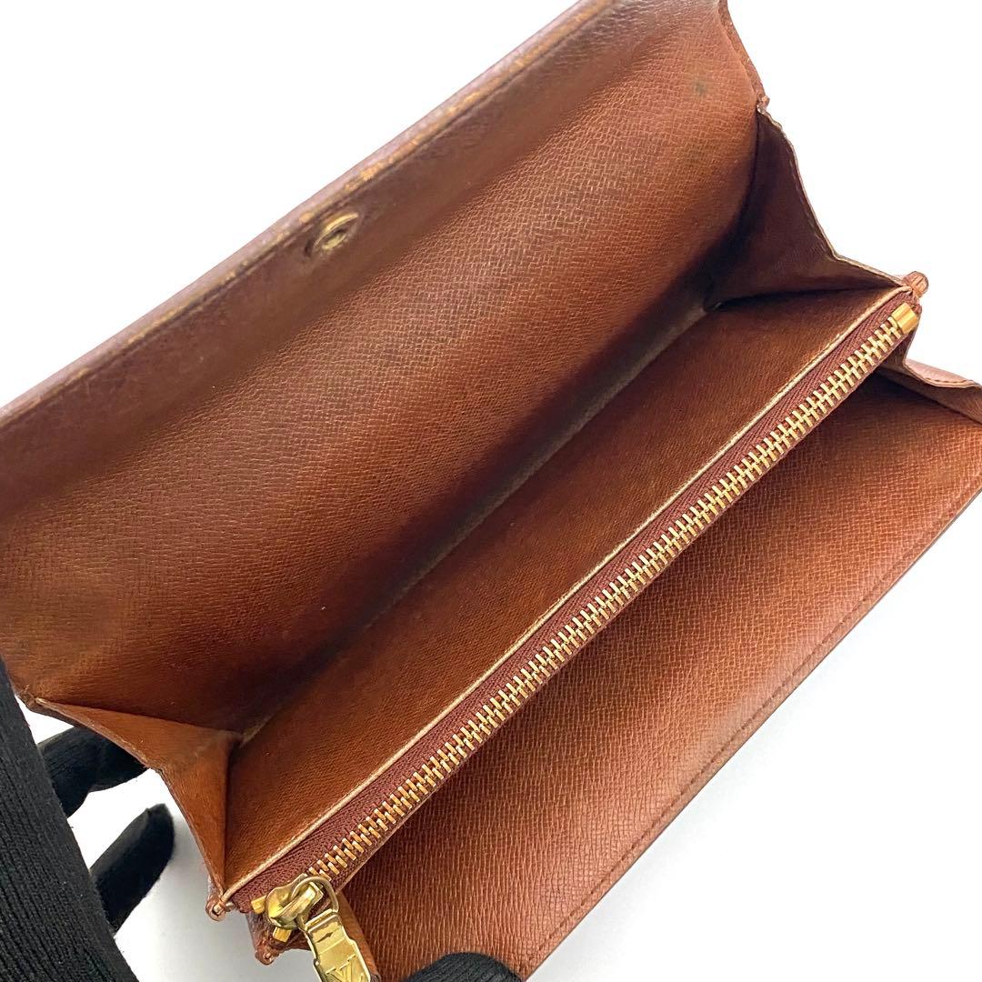 ルイヴィトン モノグラム ポシェットポルトモネクレディ 長財布 M61723