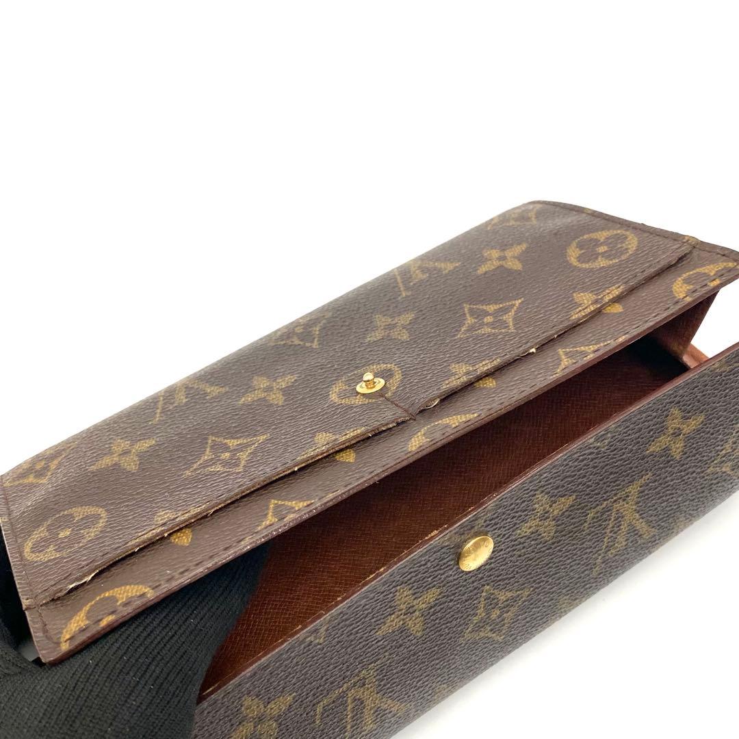 ルイヴィトン モノグラム ポシェットポルトモネクレディ 長財布 M61723