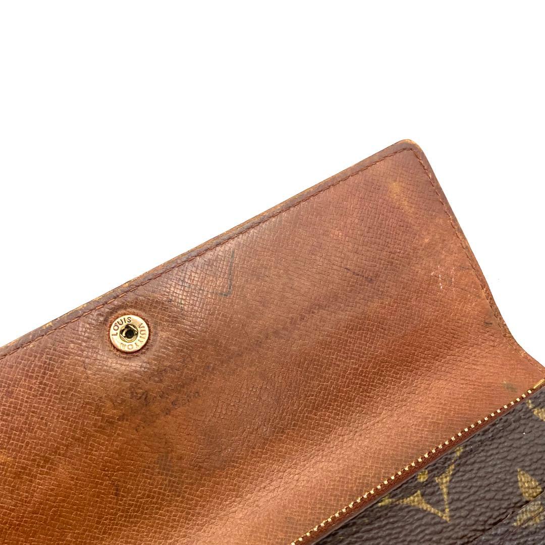 ルイヴィトン モノグラム ポシェットポルトモネクレディ 長財布 M61723