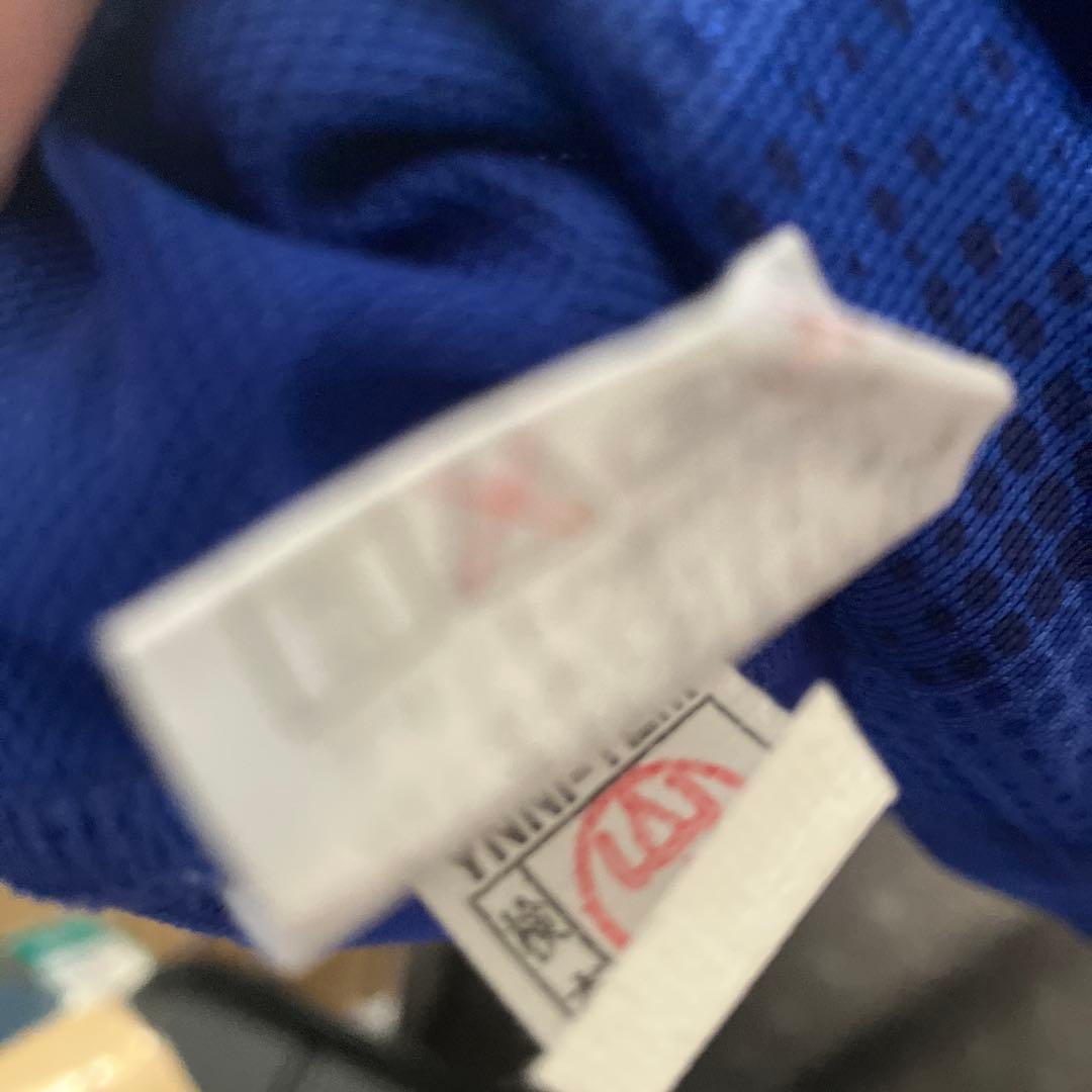 Puma サッカーシャツ 青 長袖　90s サイズO ヒットユニオン