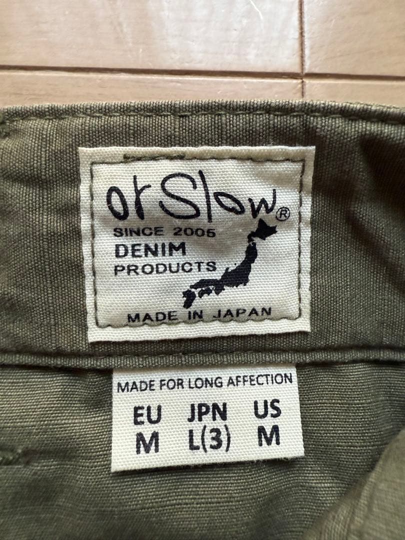 orslow ヴィンテージフィット 6ポケットカーゴパンツ L