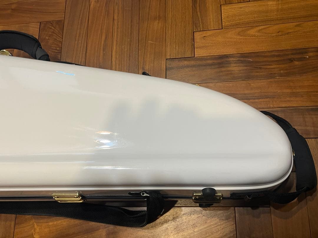 DACオリジナルトロンボーンケース　テナー&テナーバス用　オフホワイト 金ラッチ