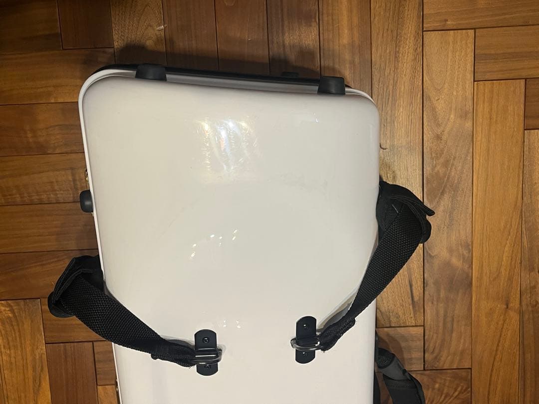 DACオリジナルトロンボーンケース　テナー&テナーバス用　オフホワイト 金ラッチ