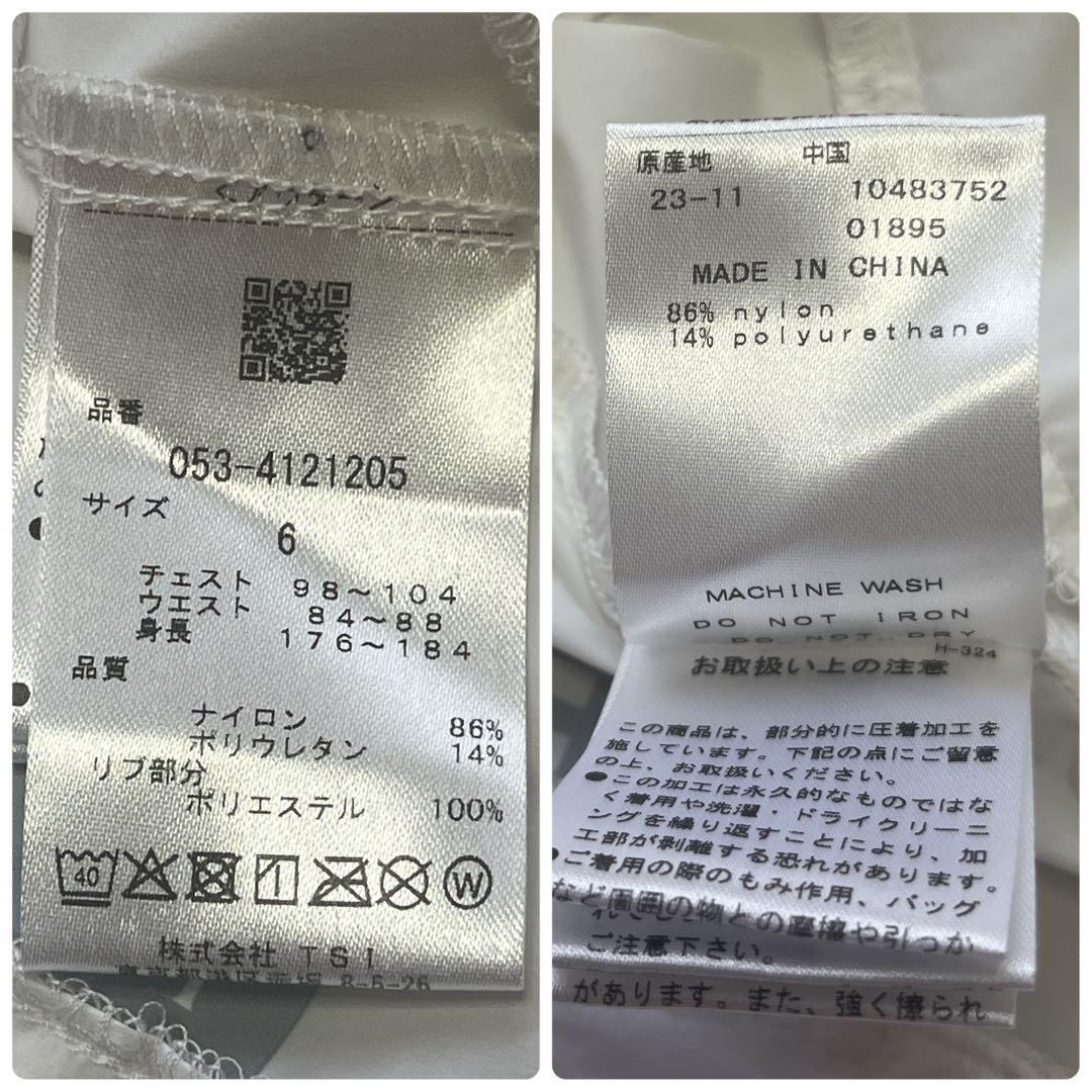 極美品　近年　現行　パーリーゲイツ スニード　サイズ6　XL　白　ホワイト