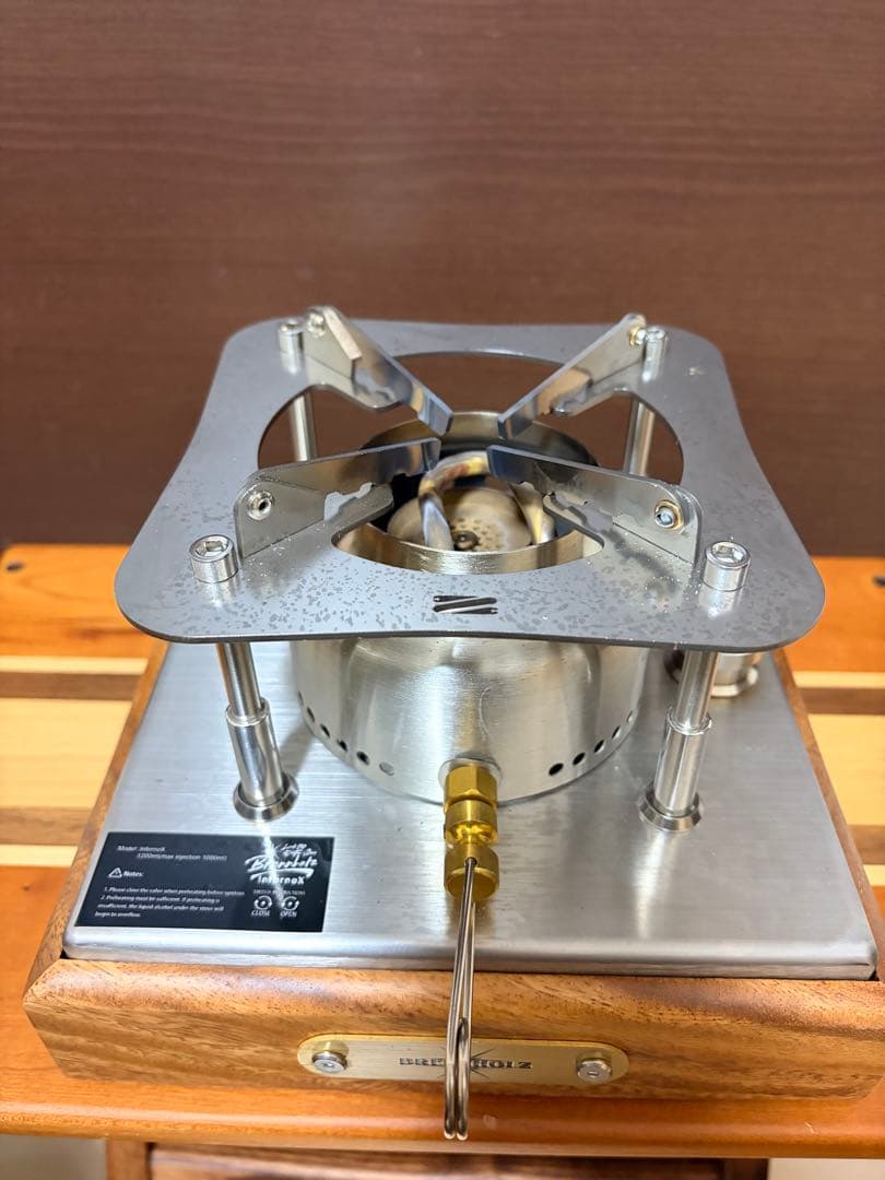 BRENHOLZ InfernoX 加圧式 アルコールストーブ ケース付き