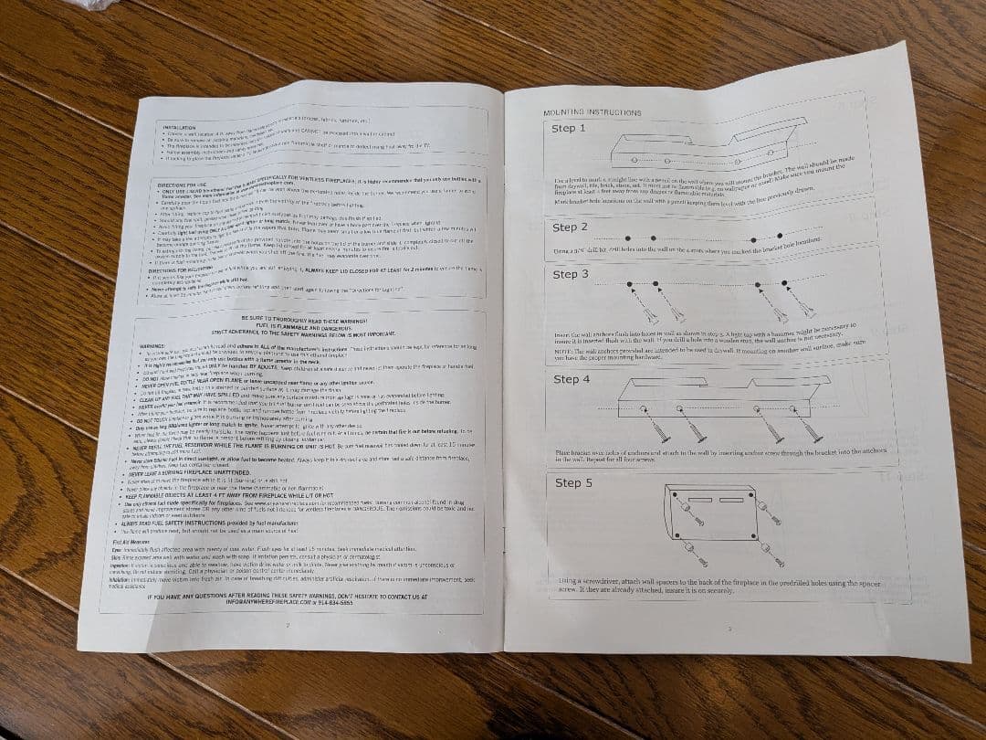 壁掛け　バイオエタノール暖炉　 シルバー