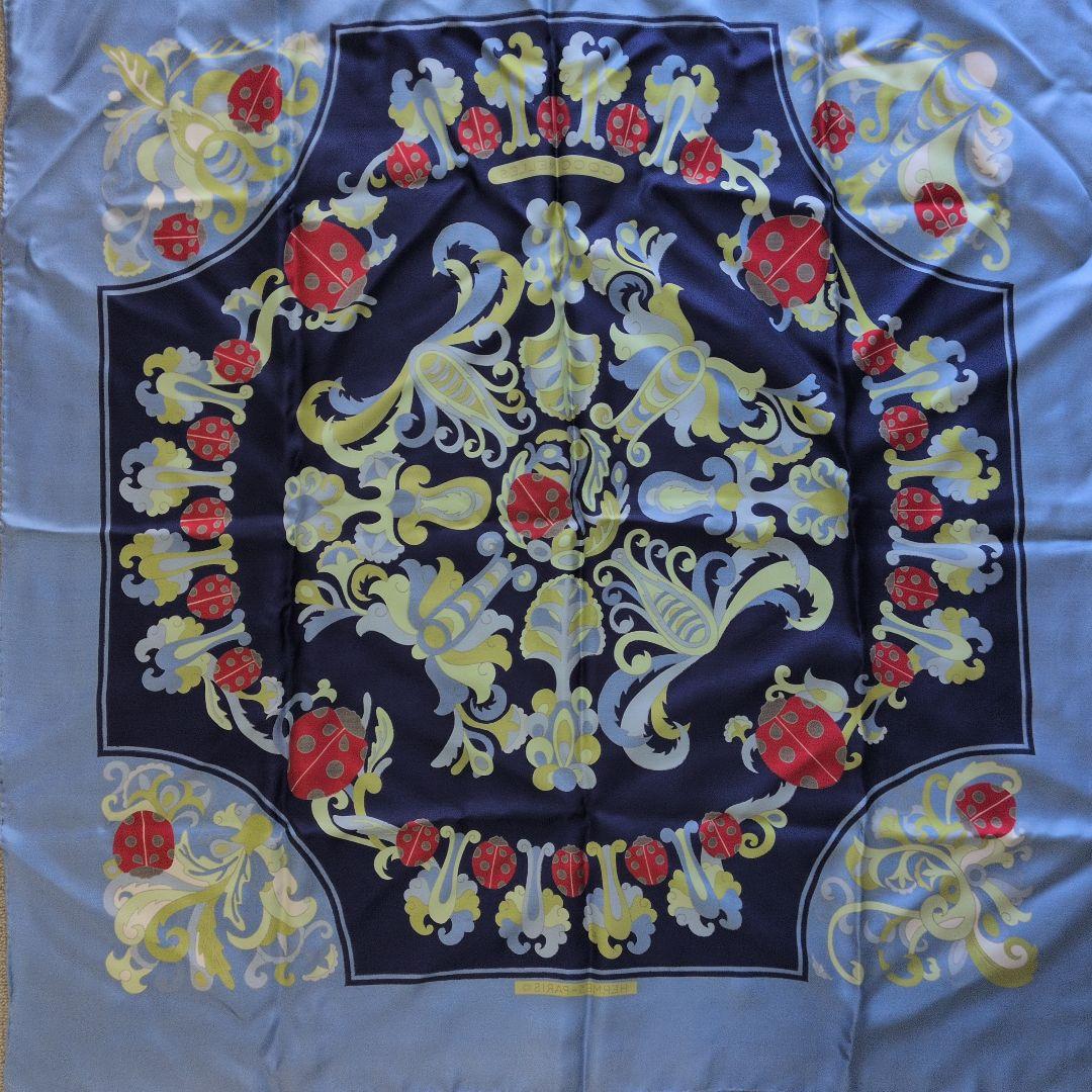 ヴィンテージ HERMES エルメス コッキニエル シルクスカーフ