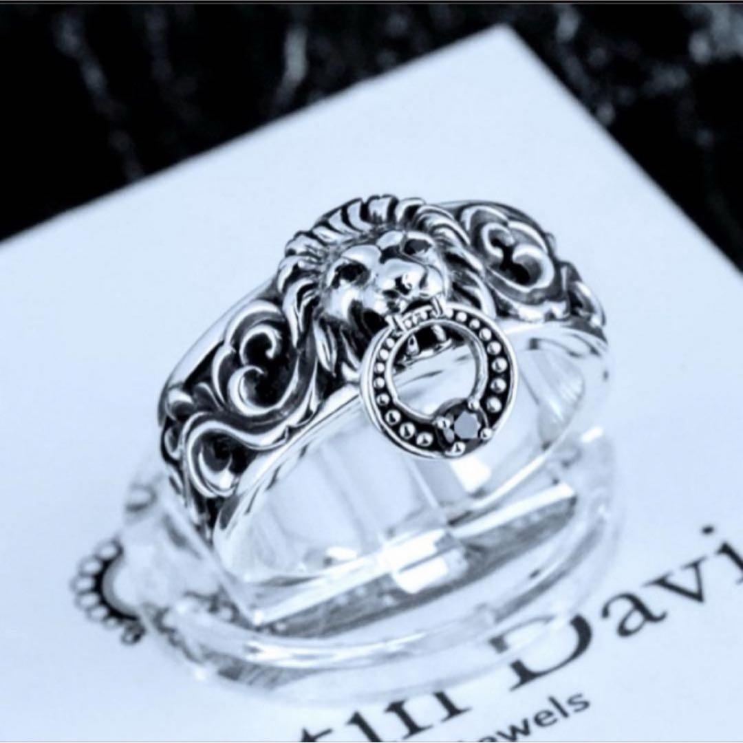 美品!ジャスティンデイビス SRJ522 LION KEEPER リング
