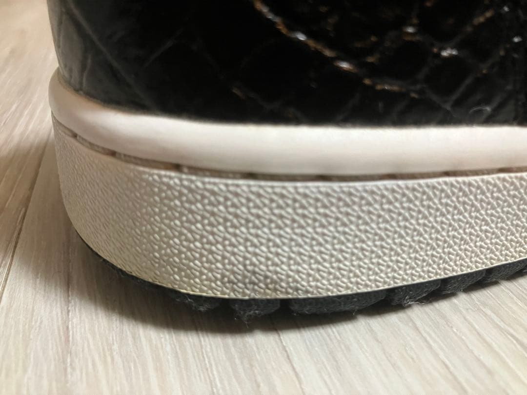 NIKE Air jordan 1 LOW GOLF ブラッククロコダイル