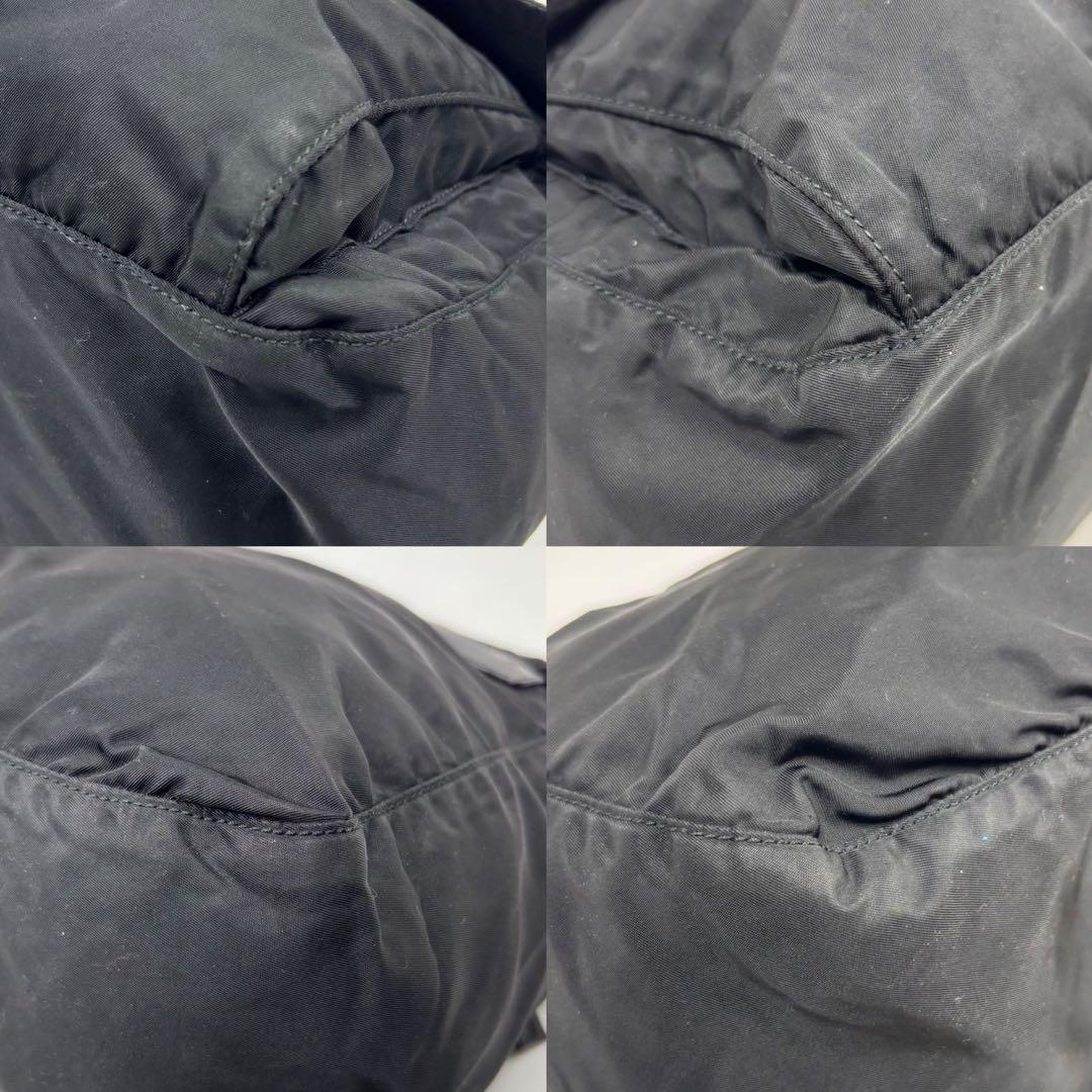 プラダ ショルダーバッグ 2way メッセンジャー 三角ロゴ テスート肩掛け