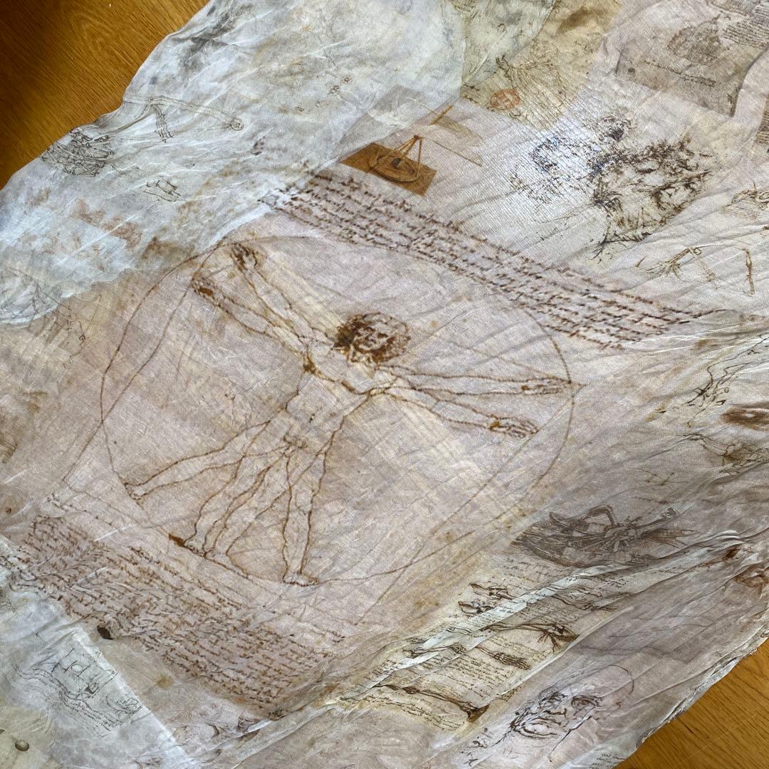 O*S様 Faliero Sarti サルティ ダヴィンチモチーフストール - メルカリ