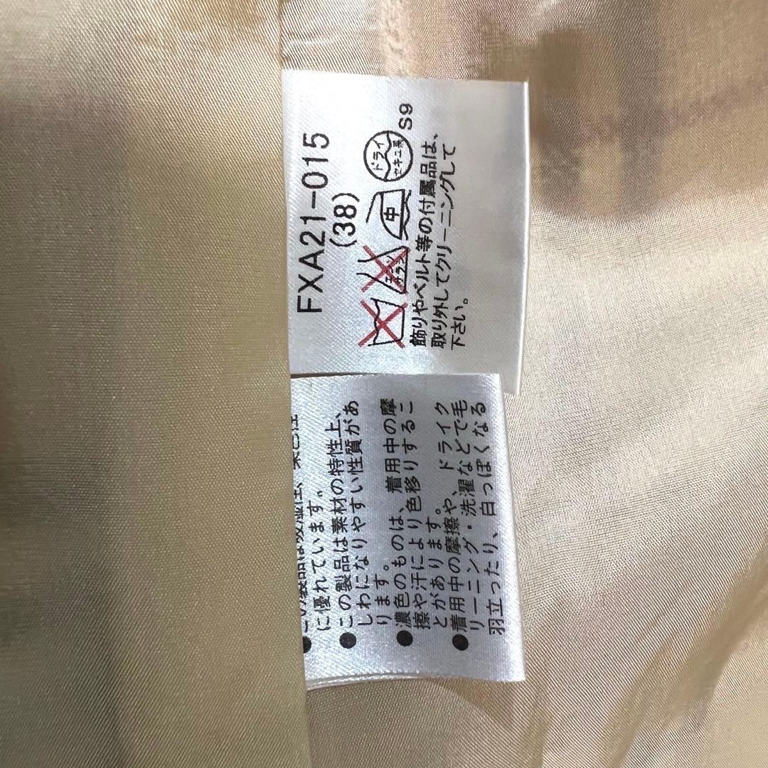 バーバリーロンドン 巻きスカート シルク混 ラップスカート キルトピン付き