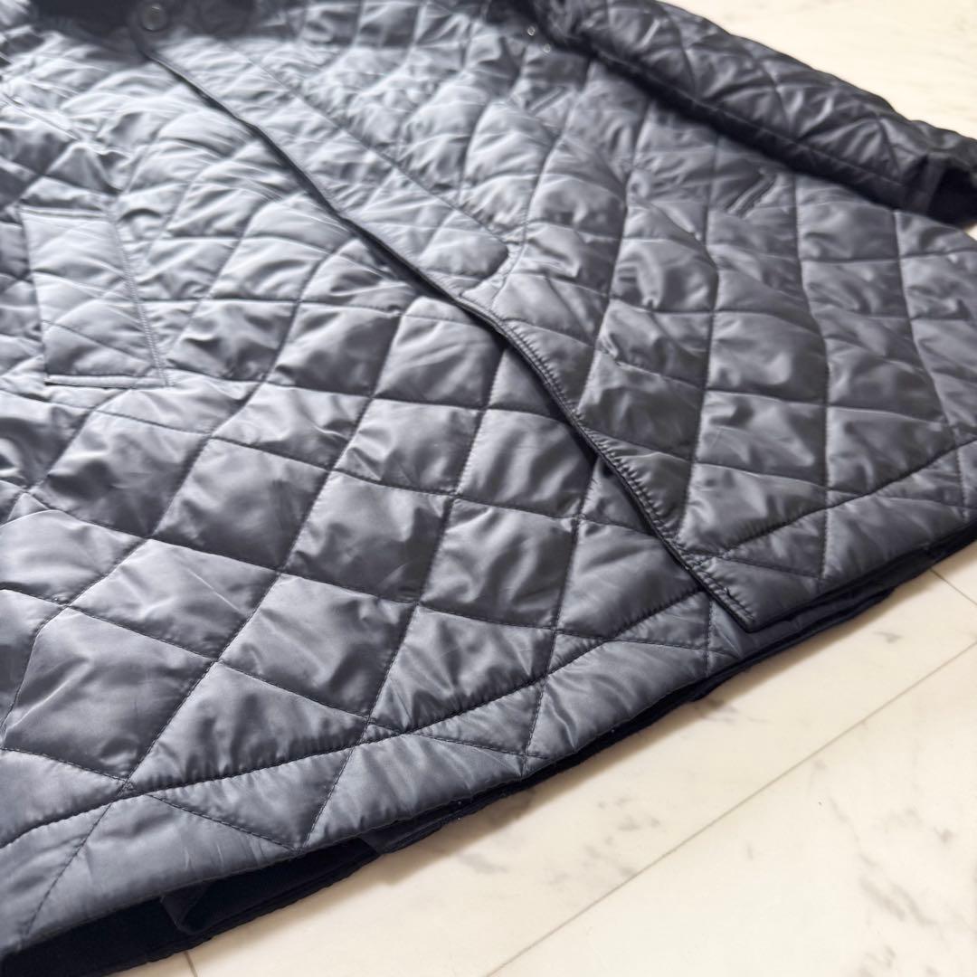 【MACKINTOSH】ステンカラーコートリバーシブル サーモア ヘリンボーン