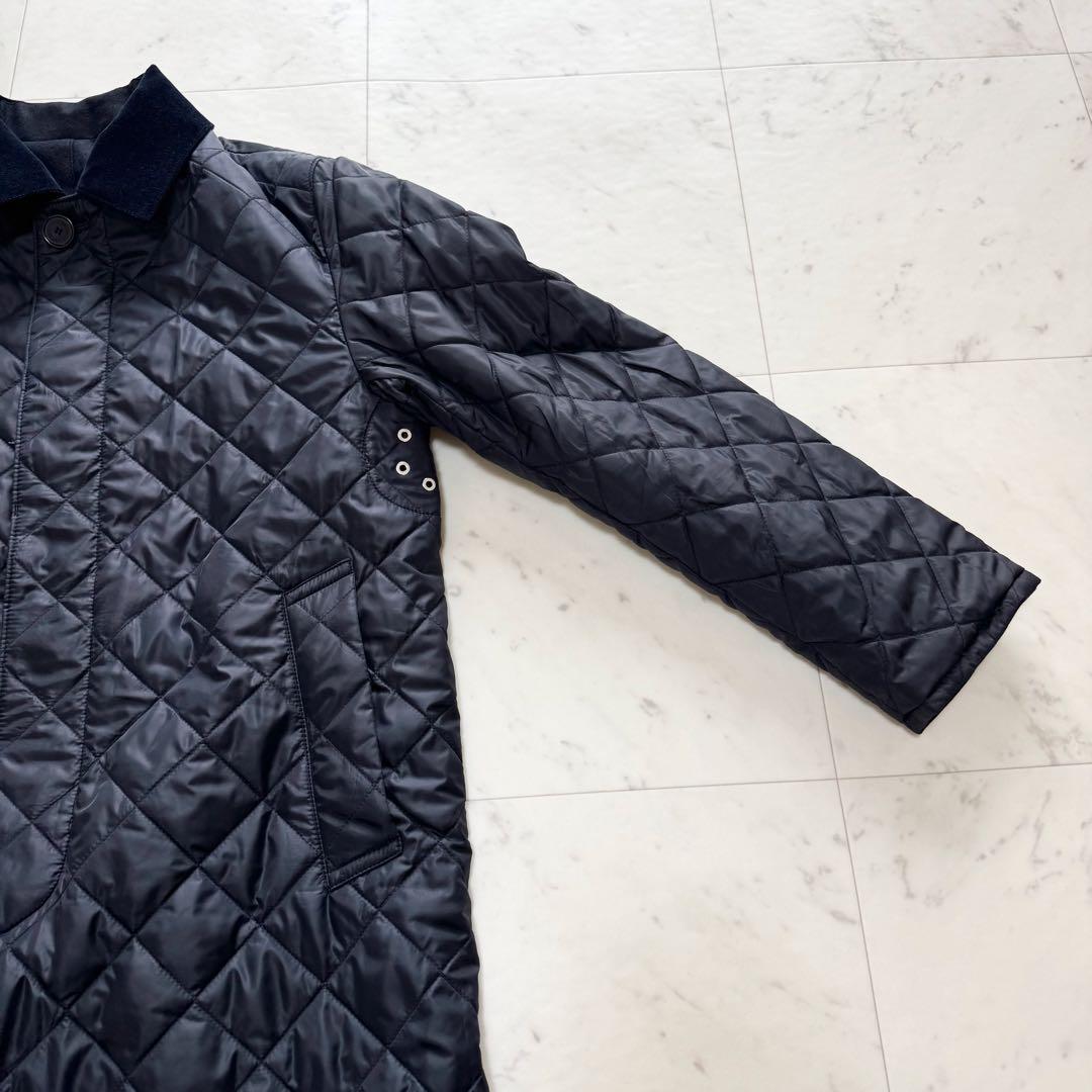 【MACKINTOSH】ステンカラーコートリバーシブル サーモア ヘリンボーン