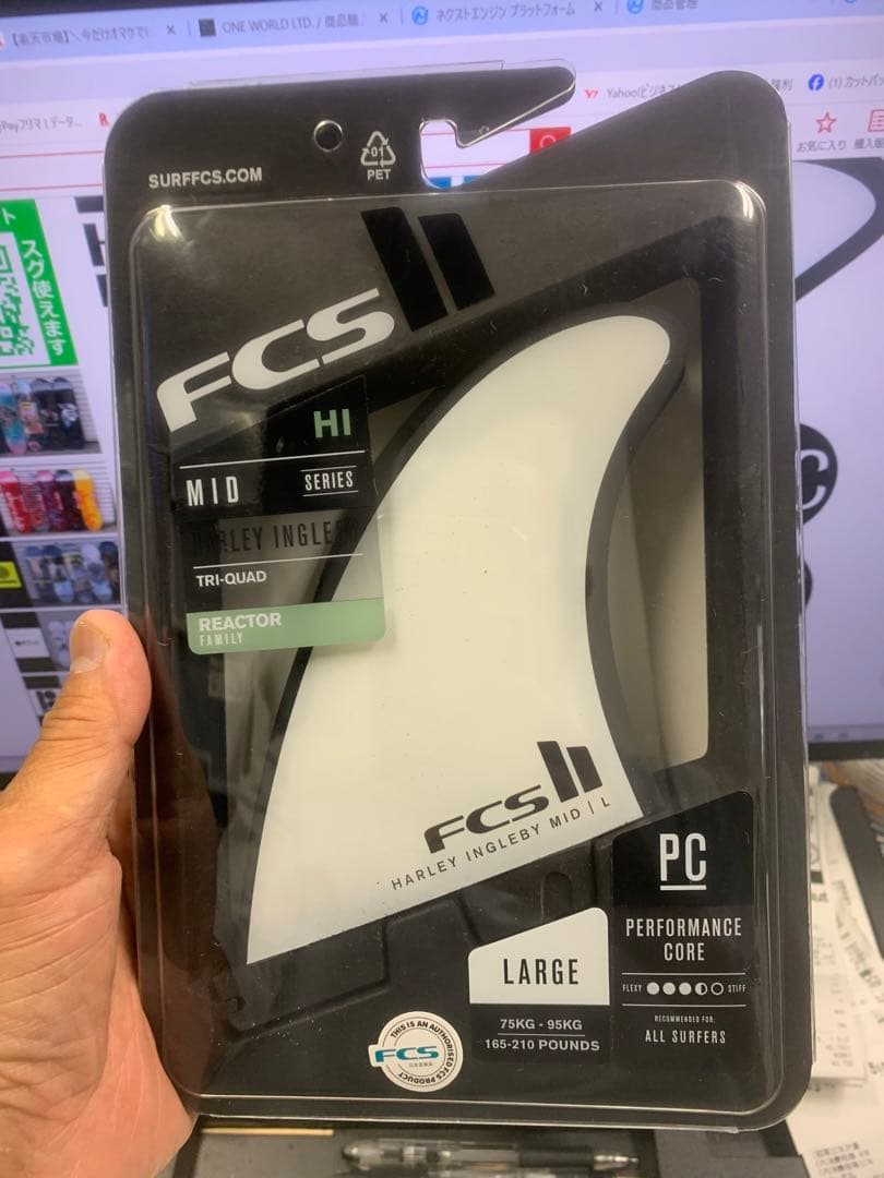 FCS2 HI QUAD HARLEY AirCore TRY QUAD - メルカリ