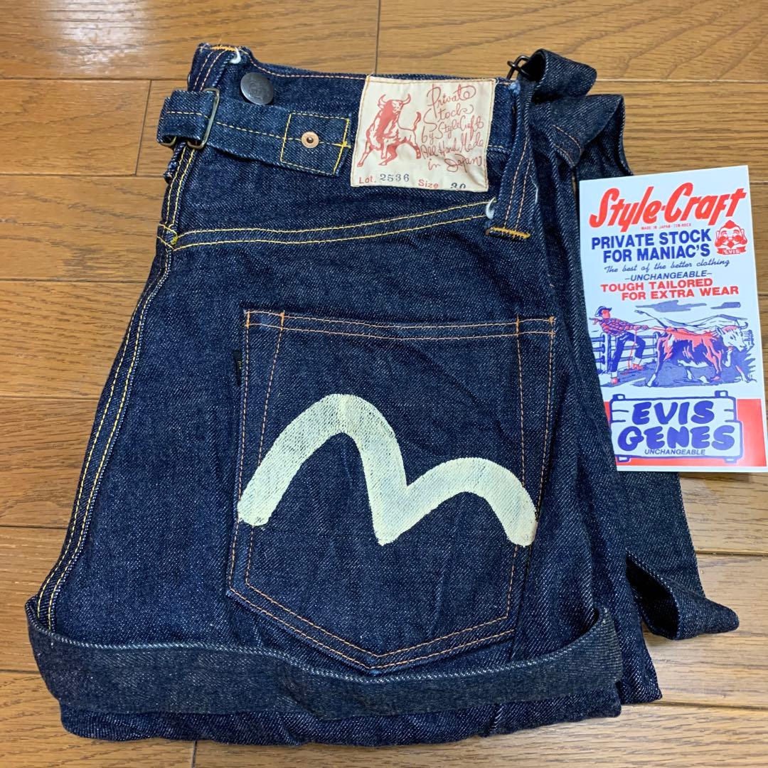 EVISU 2356 最初期 EVISジーンズ 試着のみ 山根英彦氏直筆ペイント