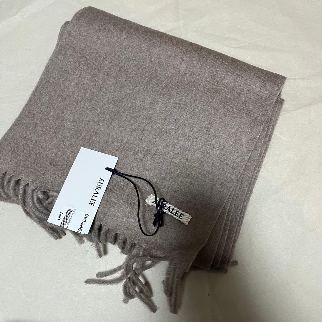 小物 Auralee BABY CASHMERE LONG STOLE Natural