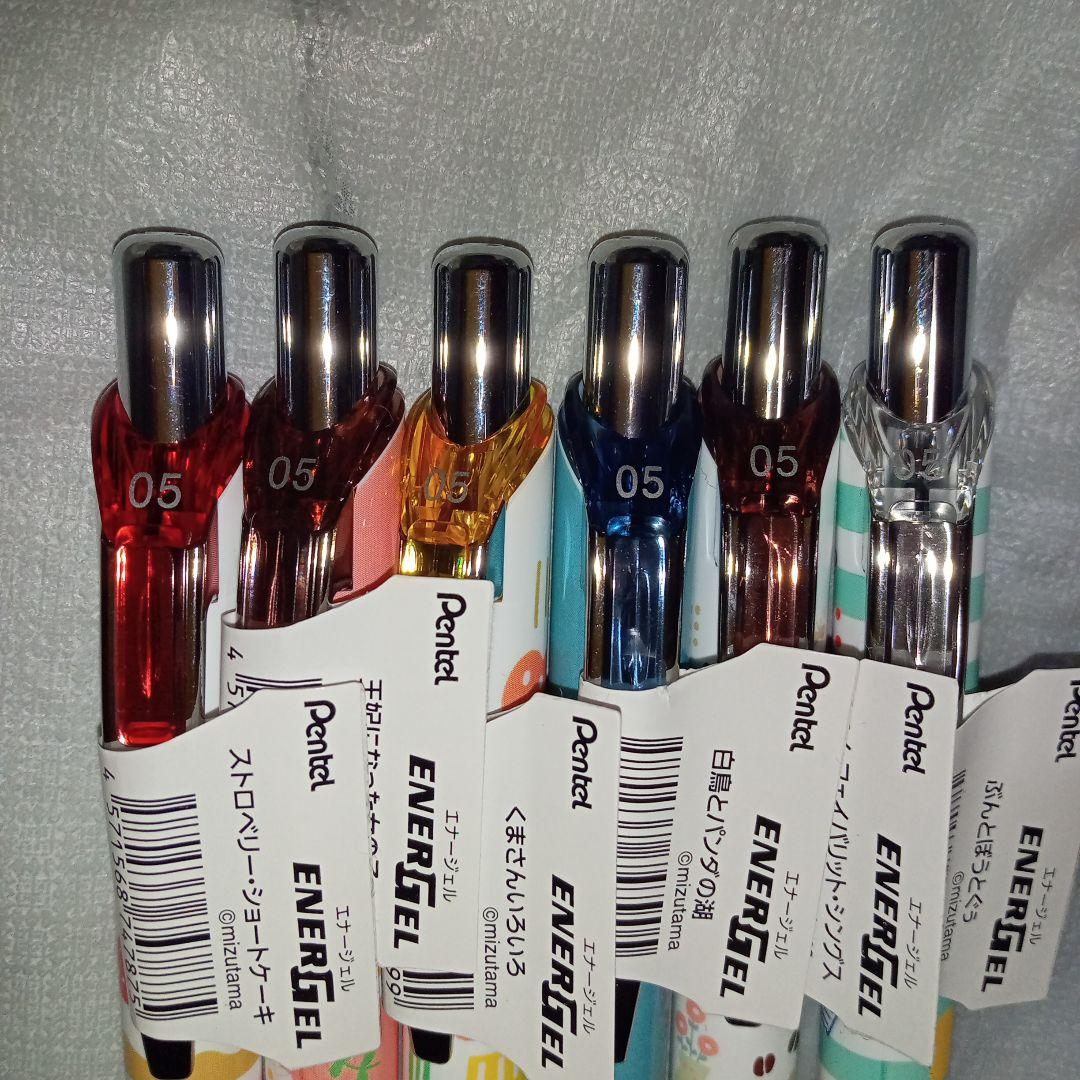 mizutamaさん エナージェル ボールペン ツタヤ コラボ 6柄セット 限定