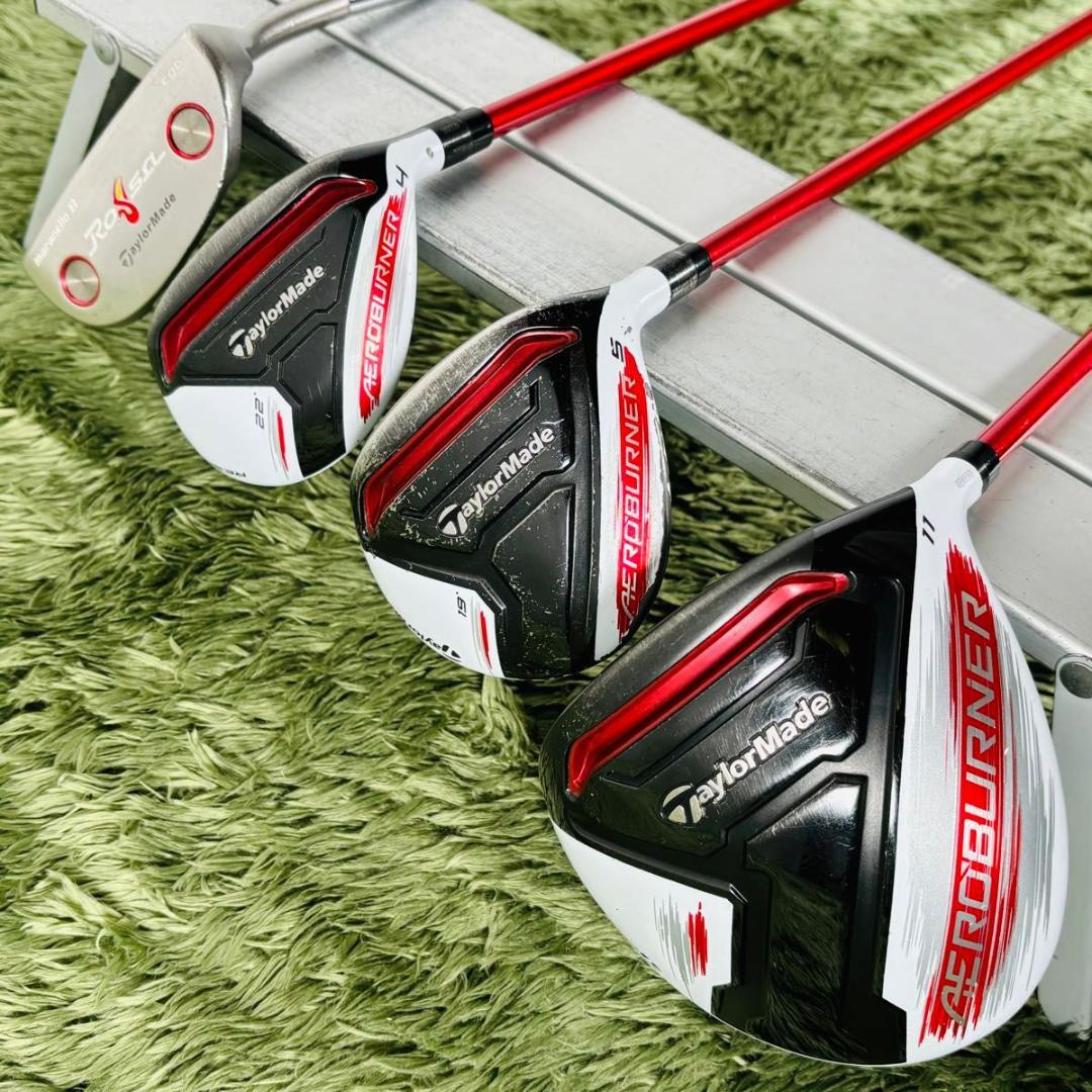 テーラーメイド エアロバーナー 12本セット メンズゴルフ 初心者 入門 大人気