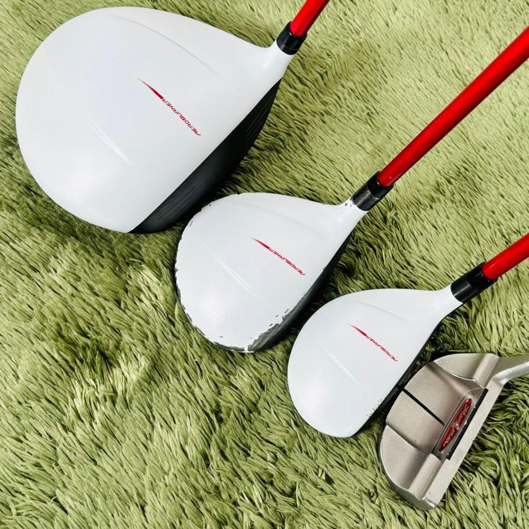 テーラーメイド エアロバーナー 12本セット メンズゴルフ 初心者 入門 大人気