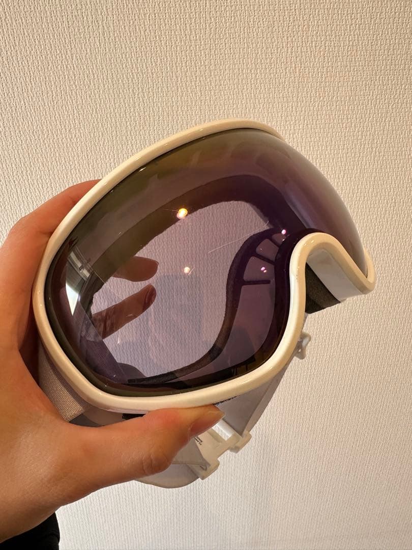 スキーウェアレディース上下、ゴーグル