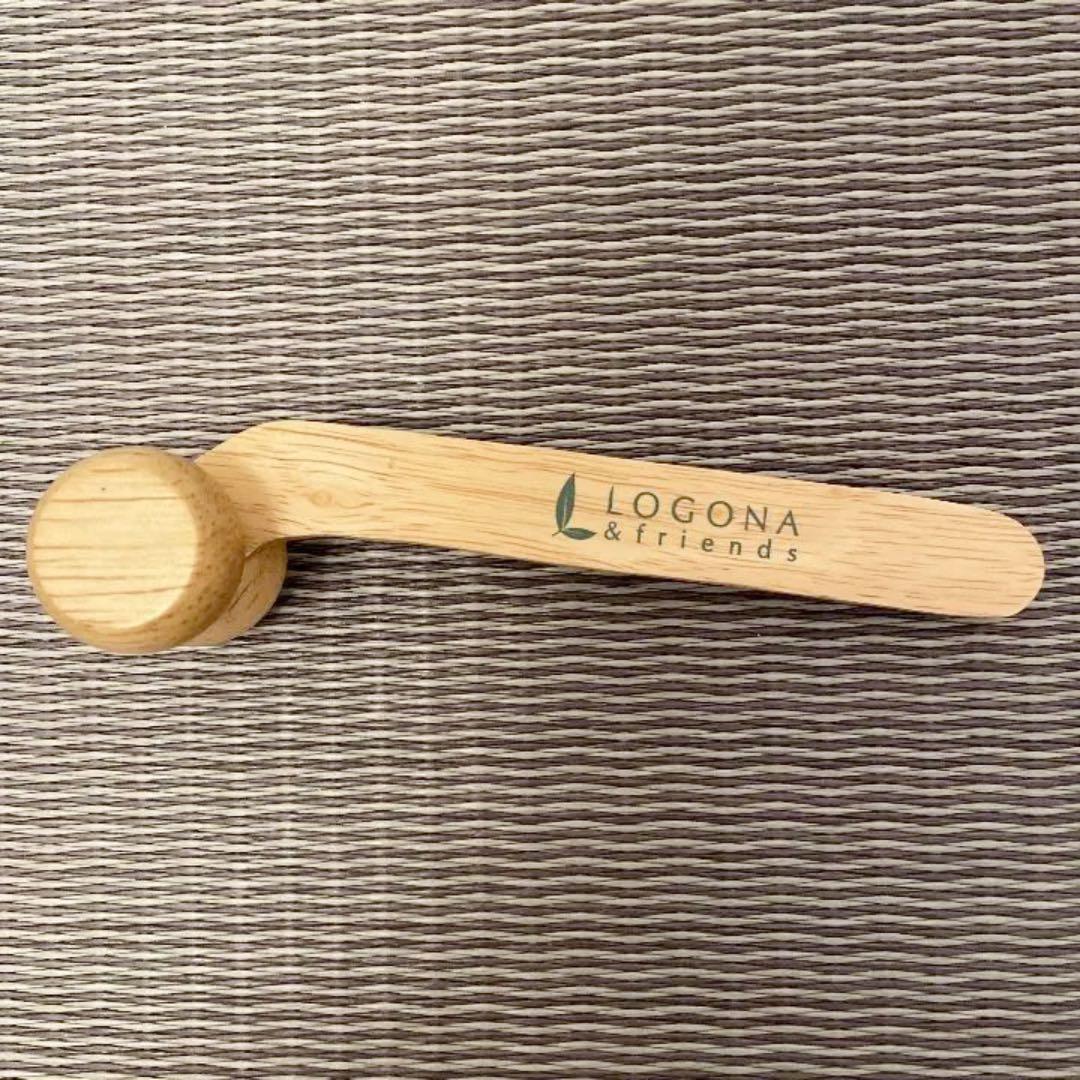 【非売品】LOGONA&friends ラバーウッドリフレッシュフェイスローラー