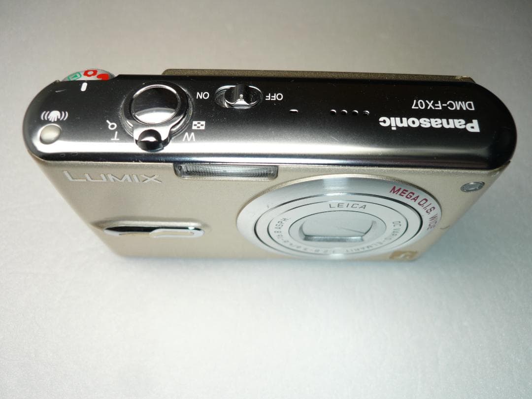 LUMIX★DMC-FX07⭐️美品⭕️安心の実働品★淡いゴールドカラー