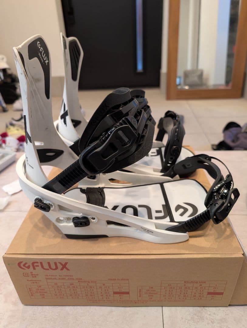 か*さ様 FLUX DS 23 ビンディング Lサイズ ホワイト