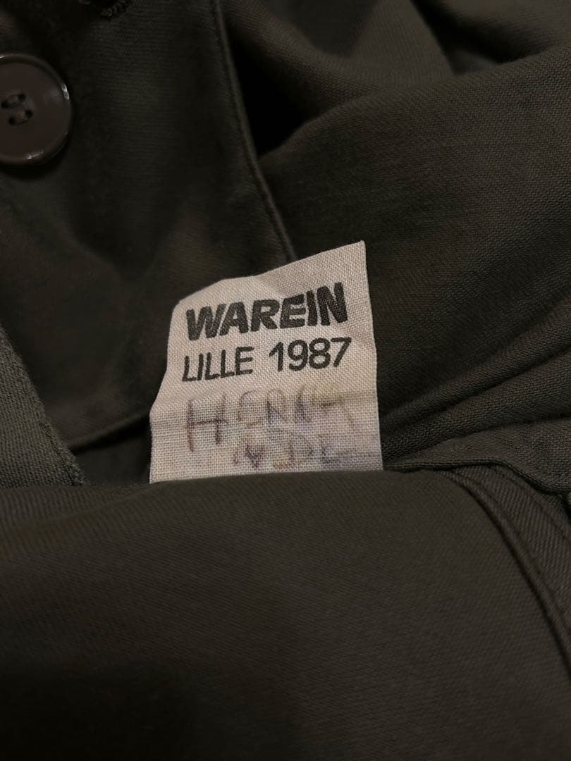 フランス軍M64フィールドパーカー美品ライナー付き