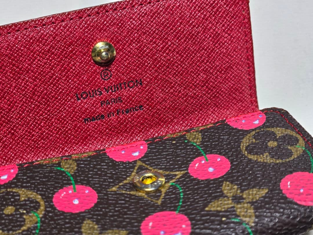 市丸さま専用Louis Vuitton 村上隆 チェリー 6連キーケース 廃盤