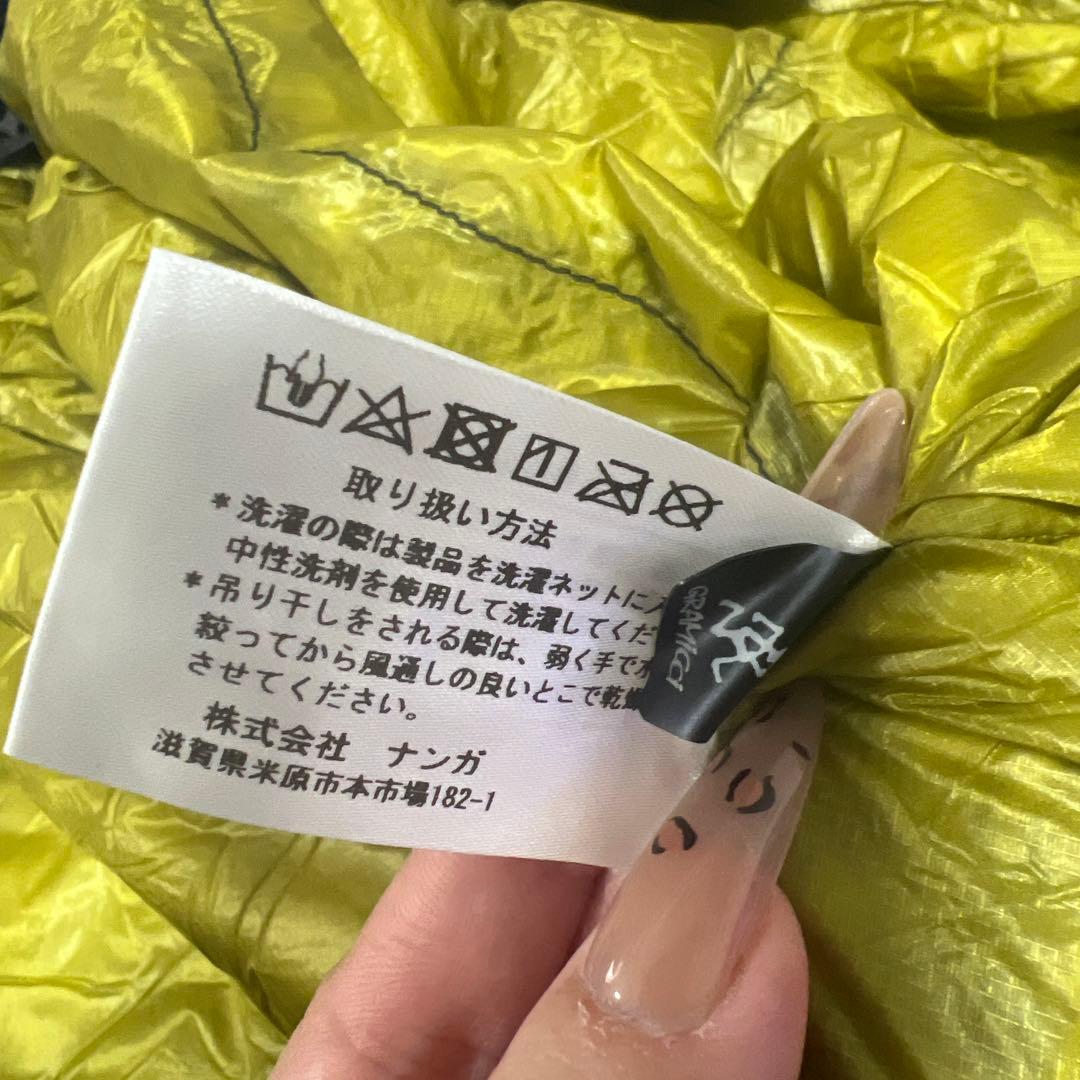 GRAMICCI × NANGA 寝袋