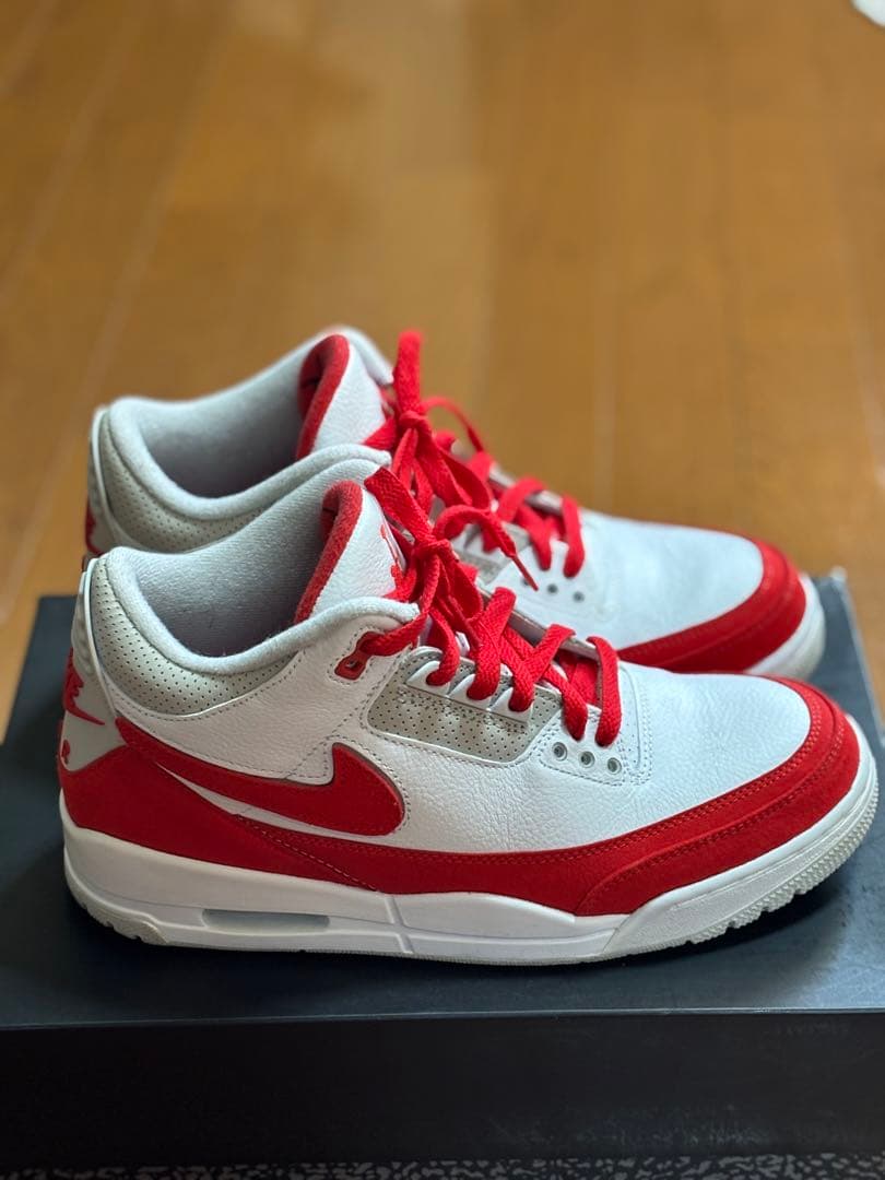 Nike バスケットボールシューズ ホワイト/レッド