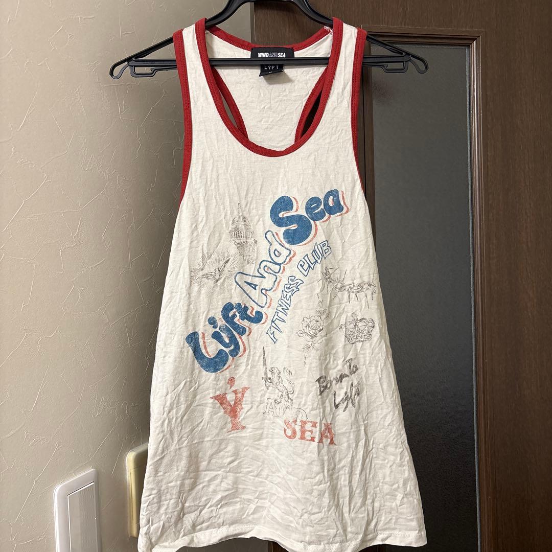 LÝFT × WIND AND SEA GRAPHIC TANKTOP -RED - メルカリ