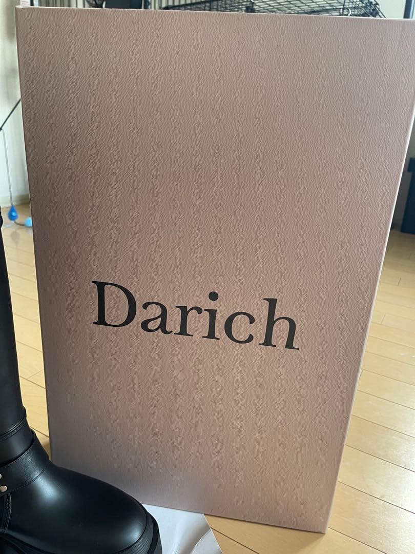 Darich ブラック 長靴・レインブーツ　ダーリッチ