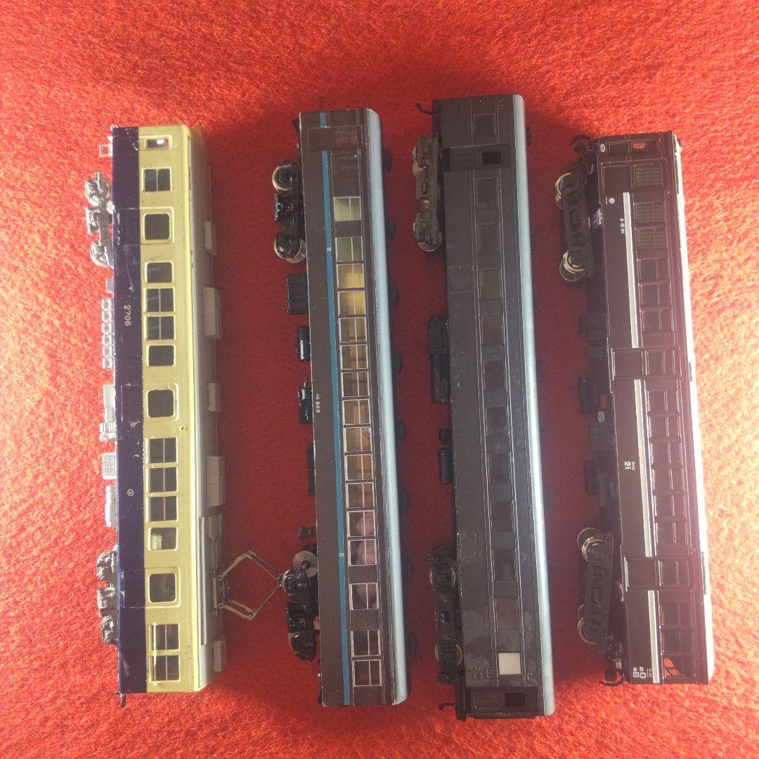 客車4台動作確認済み、HOゲージ