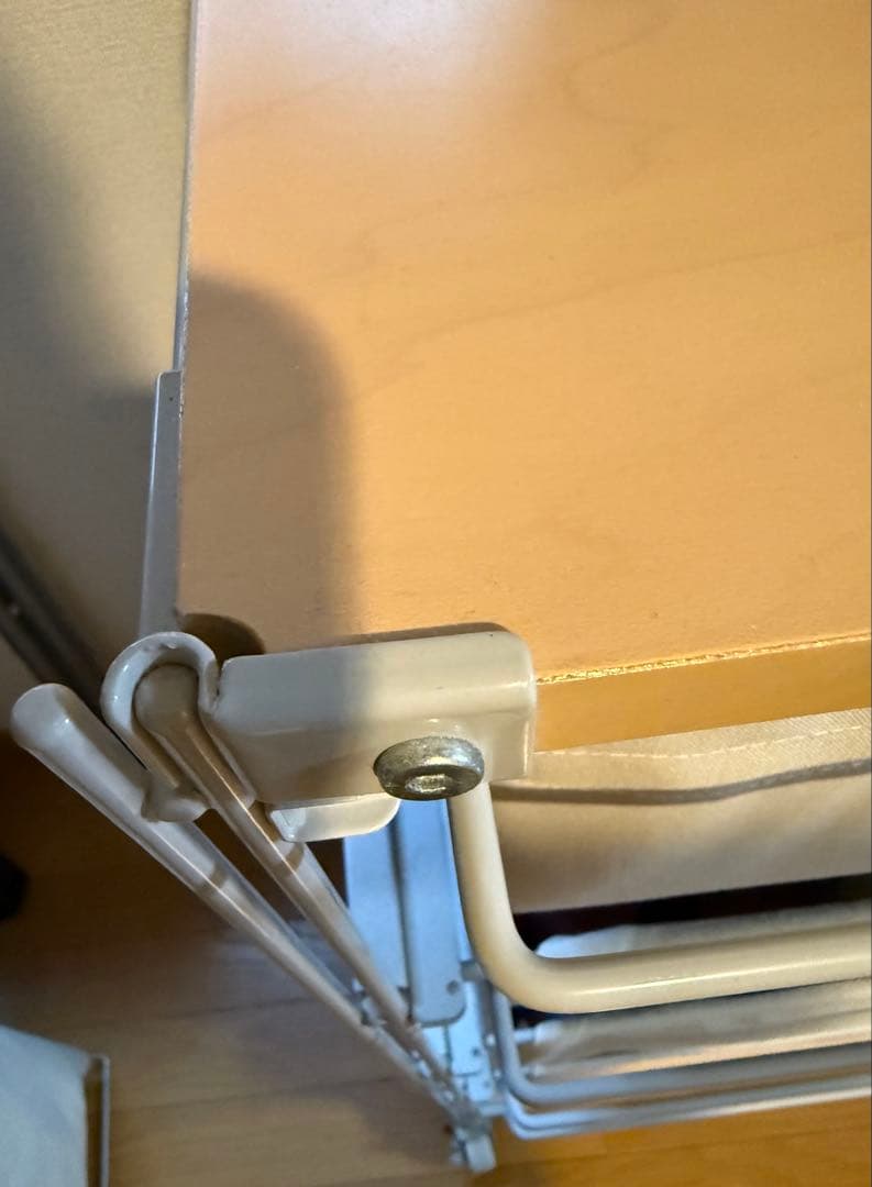 【美品 送料込 完成品】スチールユニットシェルフ 帆布バスケットセット