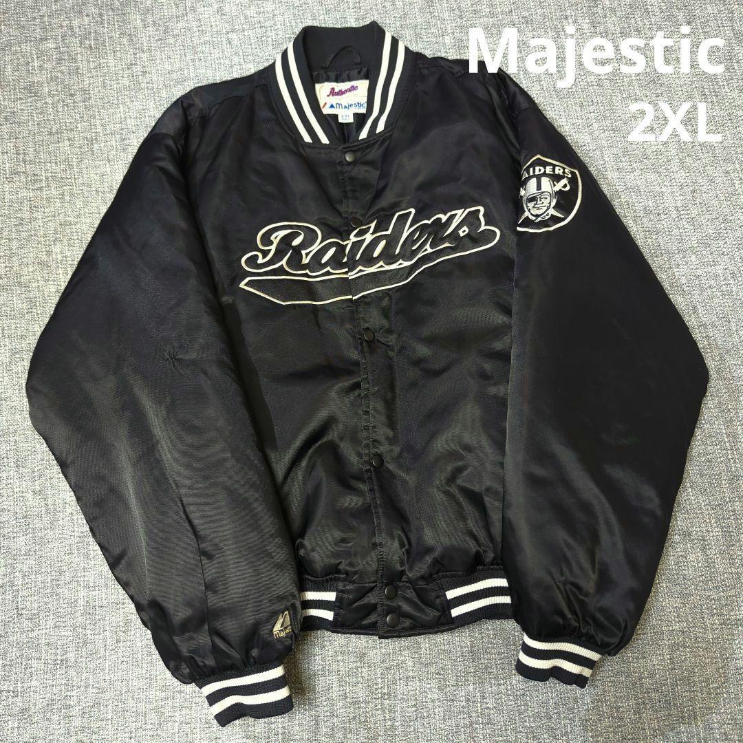 マジェスティック レイダース XXL スタジャン Raiders 長瀬智也 - メルカリ