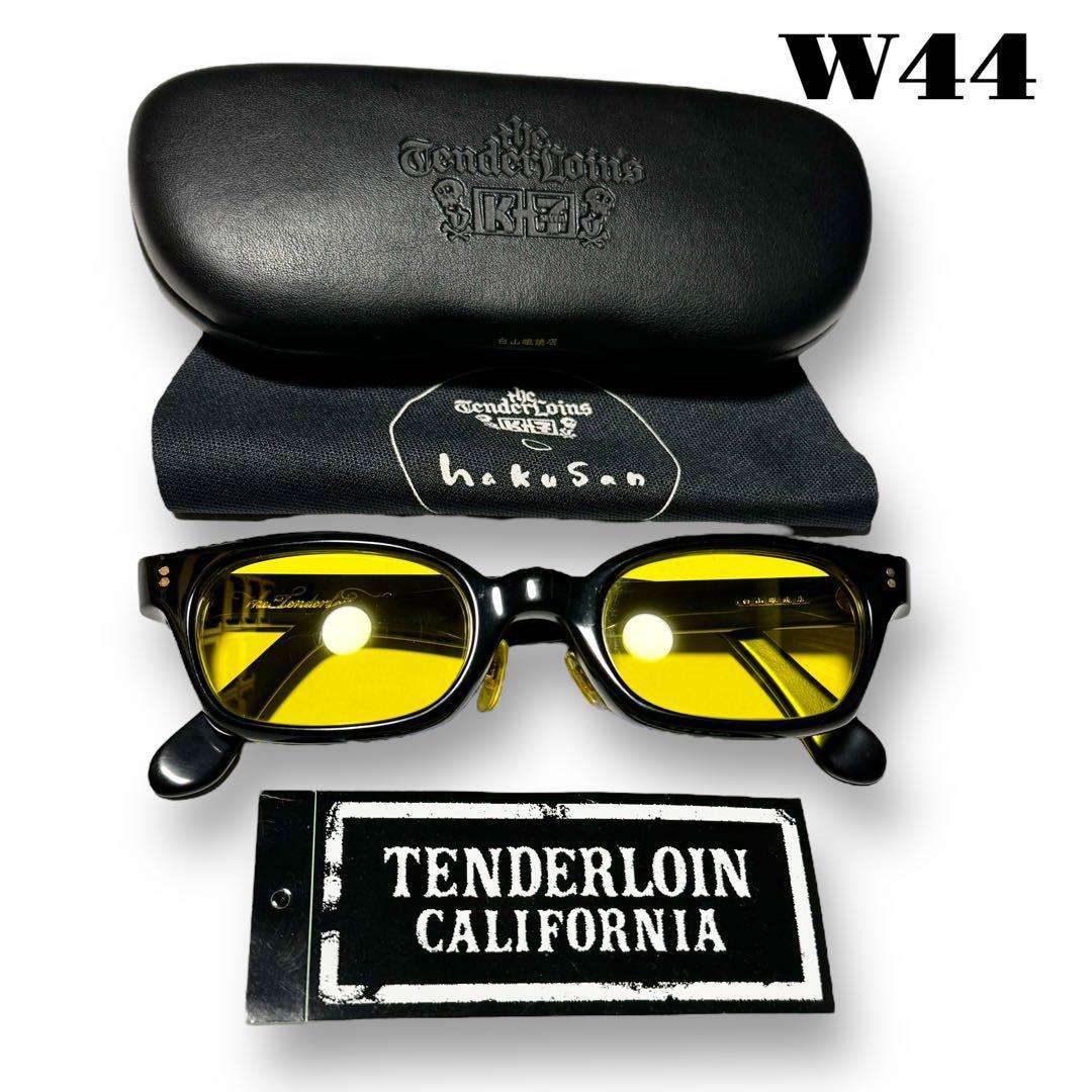 ☆限定出品☆ TENDERLOIN 白山眼鏡 インザウィンド ブラック ゴールド