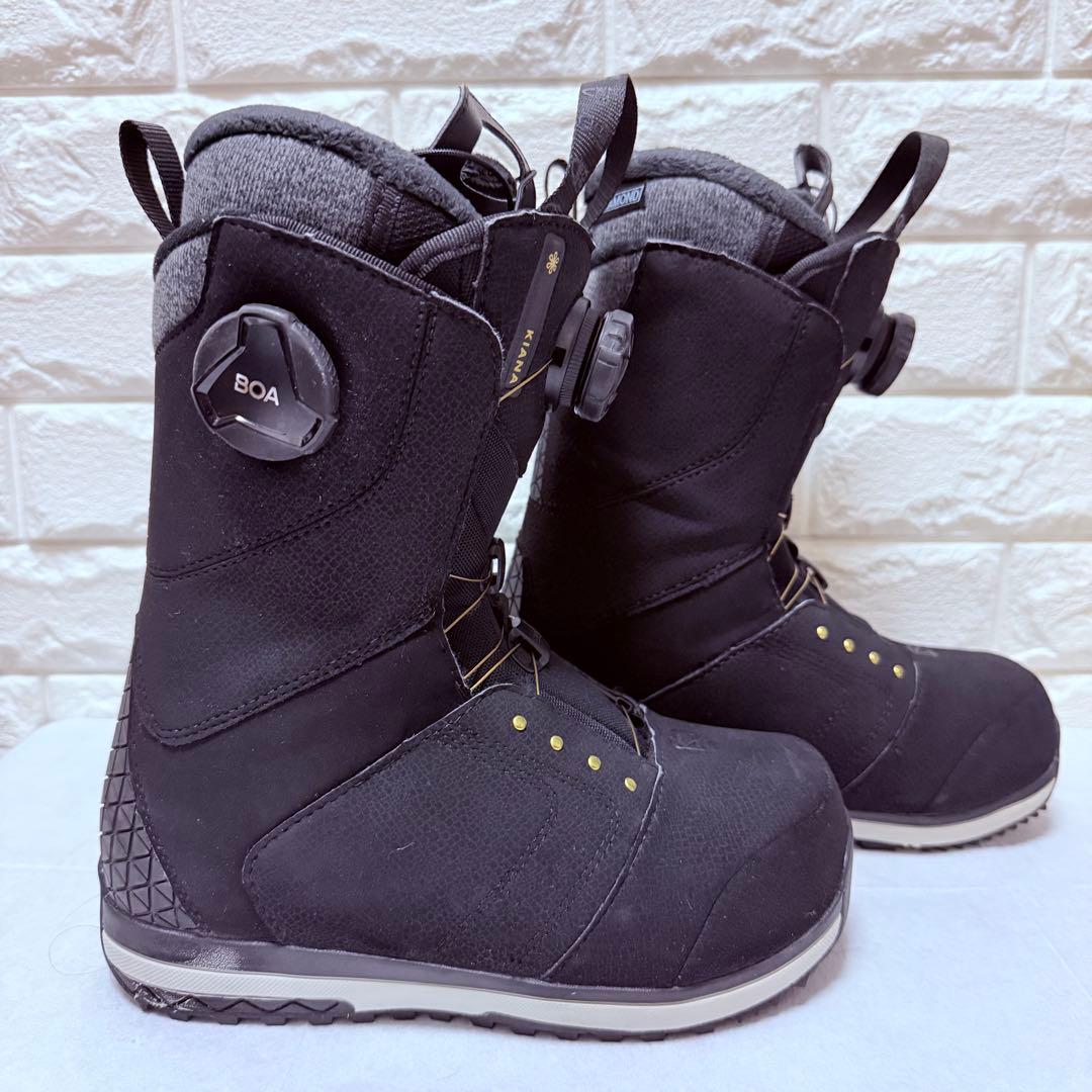 美品SALOMON KIANA 22.5cm ダブルBOA 上位モデル