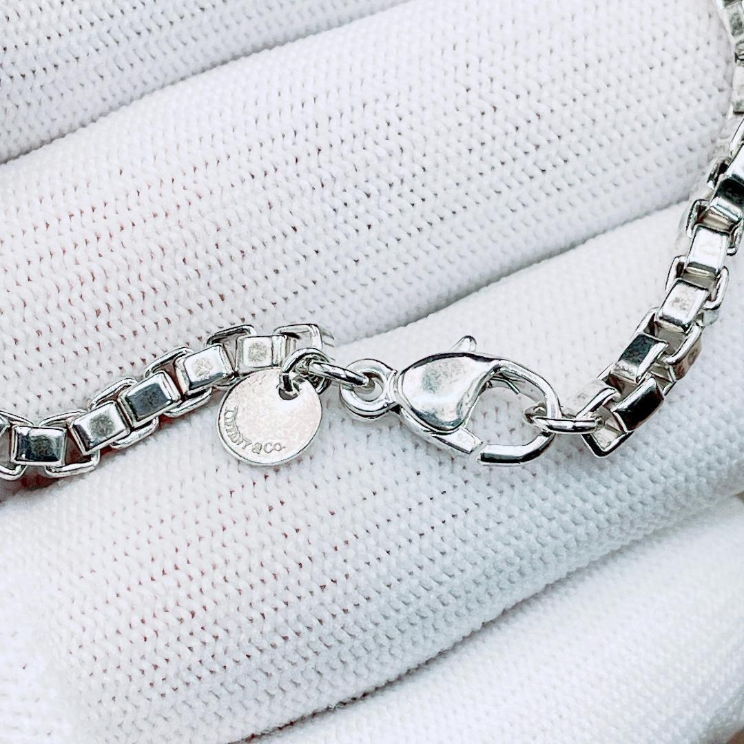 ◇ティファニー◇ 新品仕上済 ベネチアン ブレスレット Ag925 15.4g