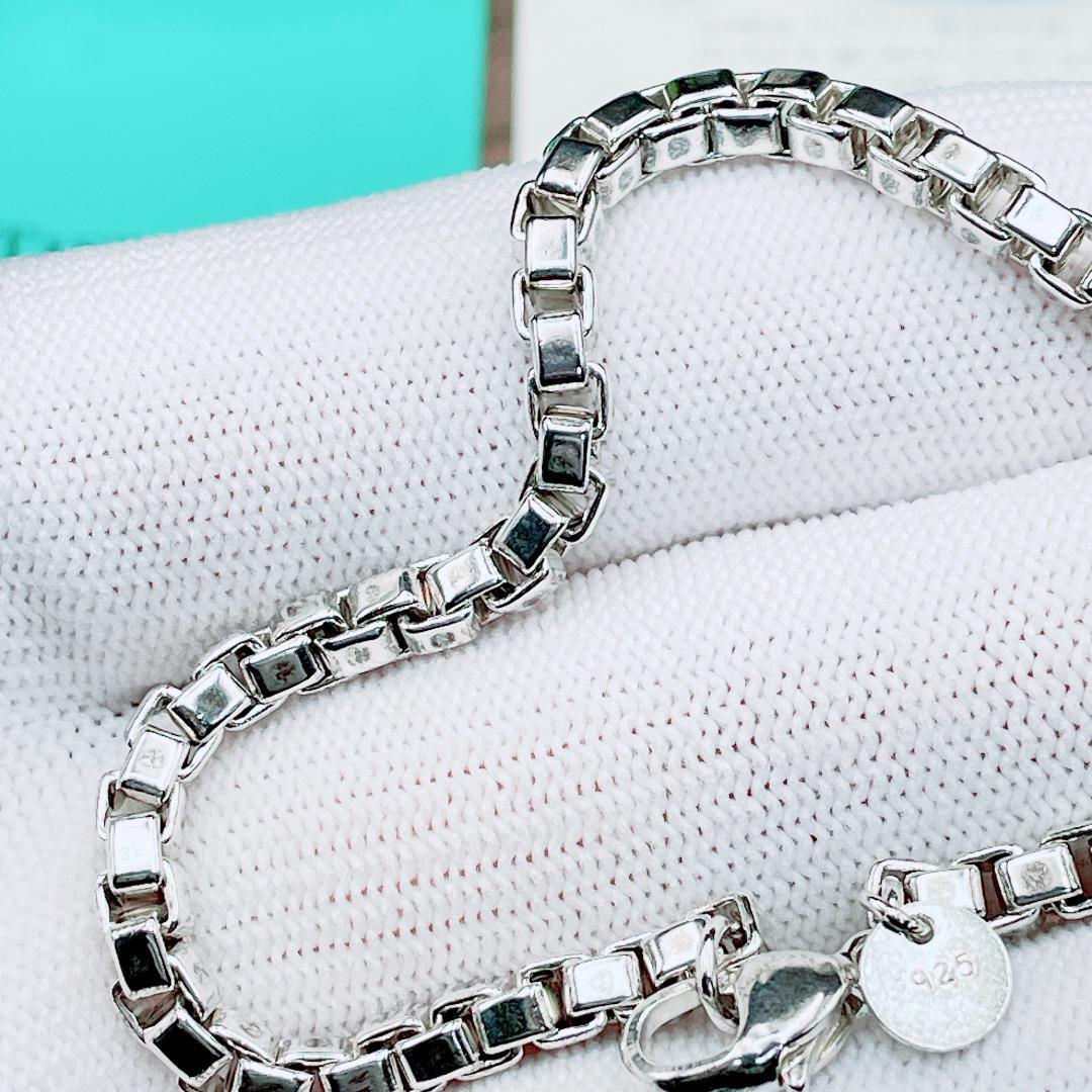 ◇ティファニー◇ 新品仕上済 ベネチアン ブレスレット Ag925 15.4g