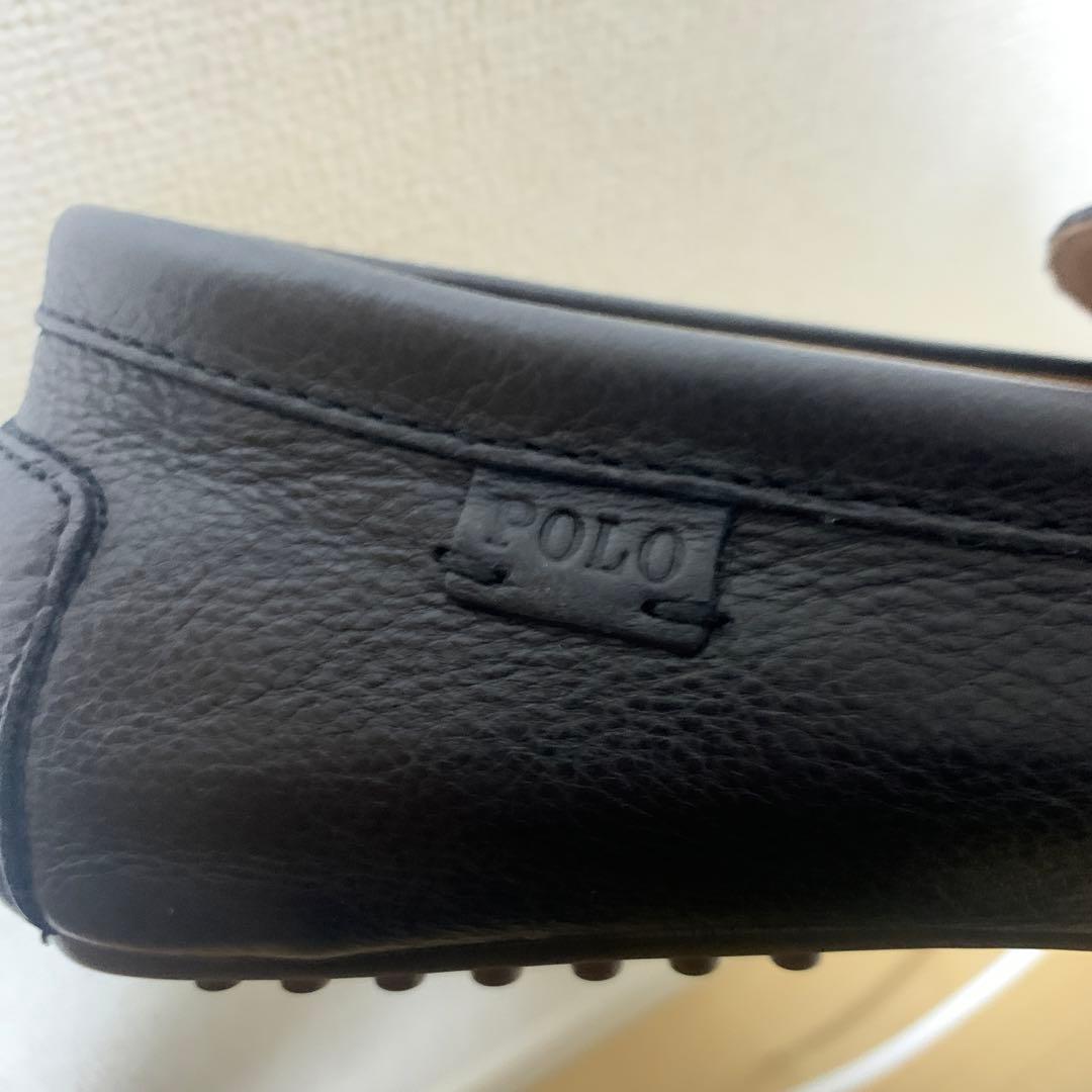 美品】ポロラルフローレン ドライビングシューズ ポニー レザー 28.5