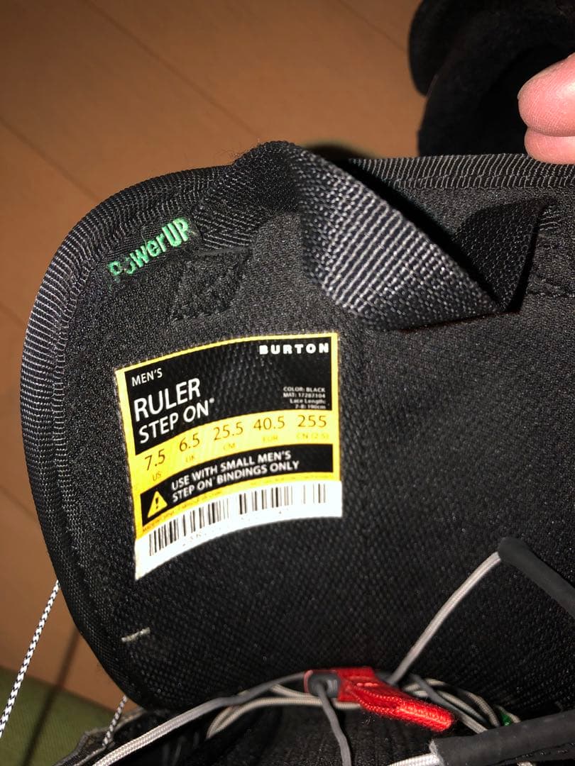 スノーボードブーツ BURTON RULER FLUXステップオンセット