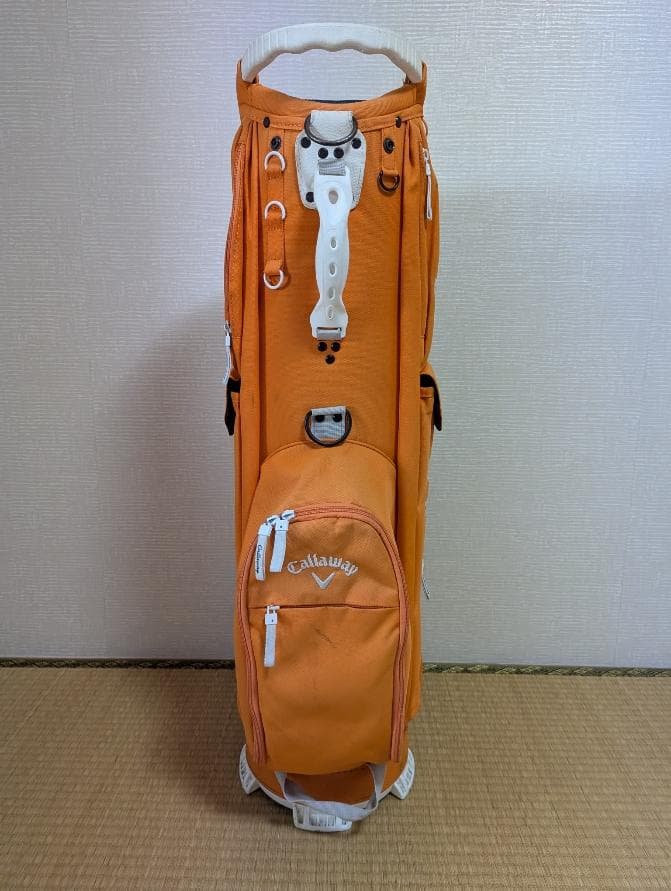 キャロウェイキャディバッグ（カラー：オレンジ）