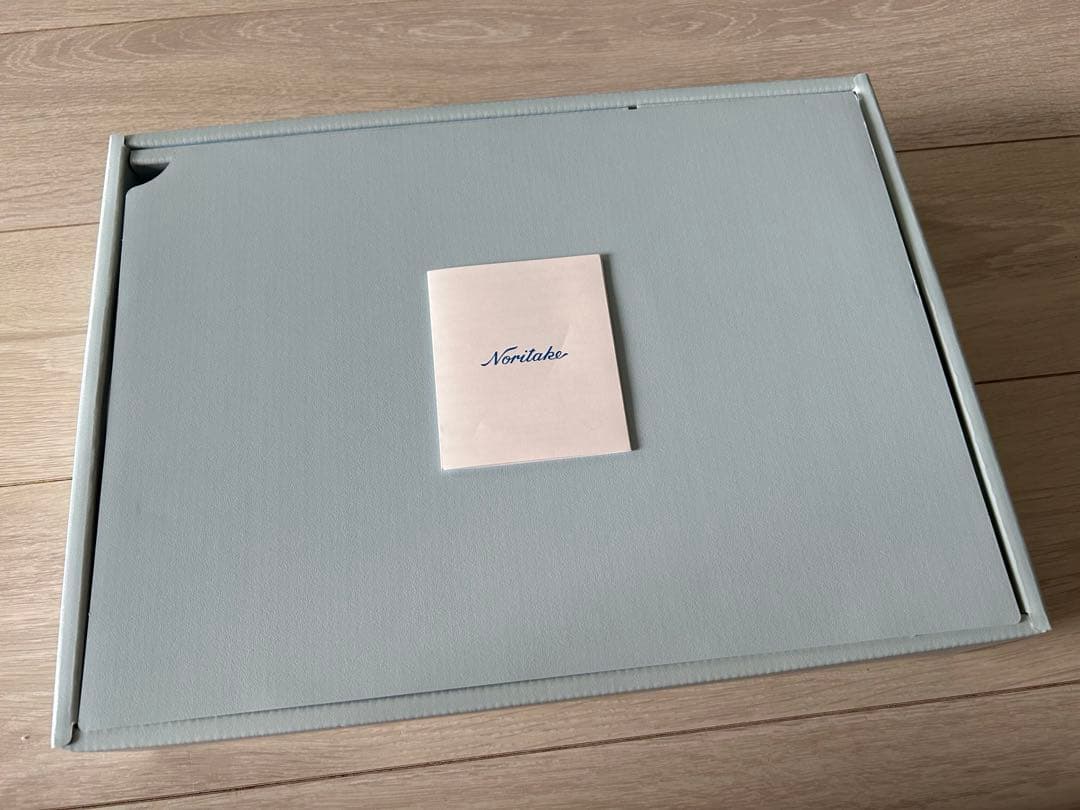 新品未使用ファミリア　ノリタケ食器3点セット離乳食　ブルー