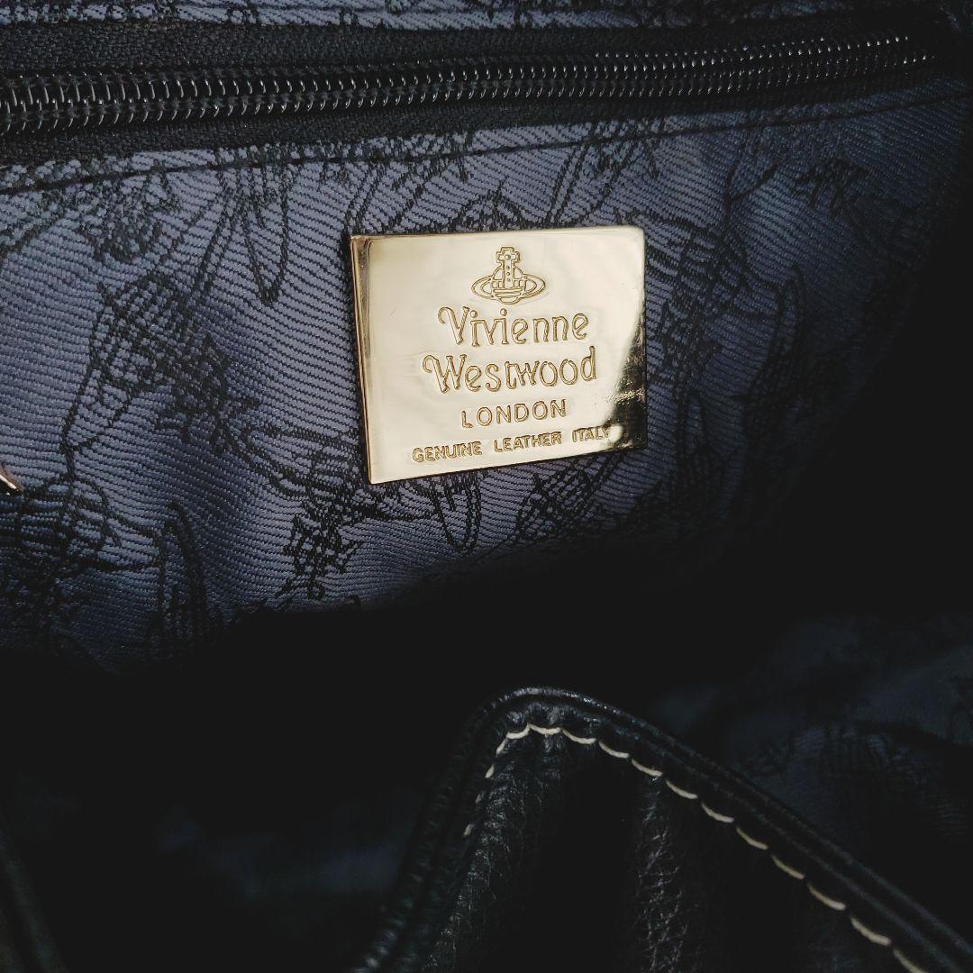良品【Vivienne Westwood】 ヴィヴィアン オーブブラックリュック