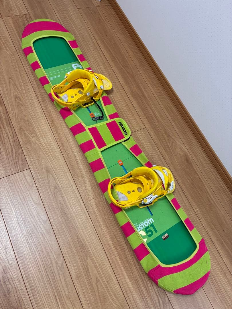 BURTON 151 ダブルキャンバー ビンディング　CUSTOM FV