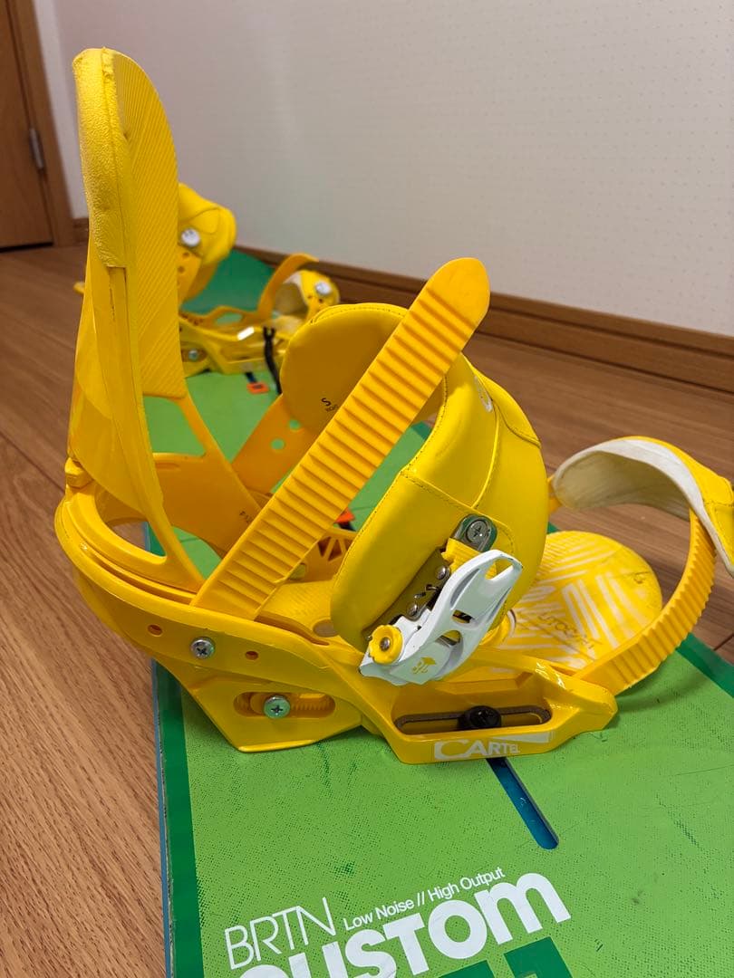 BURTON 151 ダブルキャンバー ビンディング　CUSTOM FV